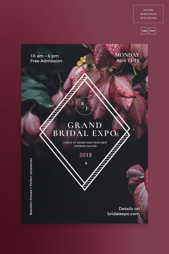 Print Pack | Bridal Expo in Templates - product preview 4