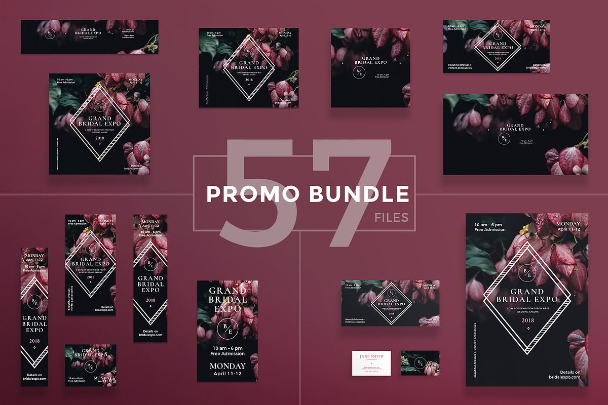 Promo Bundle | Bridal Expo in Templates - product preview 8