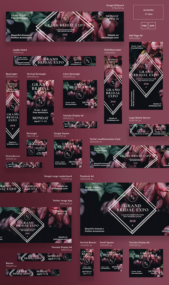 Promo Bundle | Bridal Expo in Templates - product preview 6