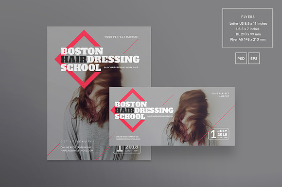 Mega Bundle | Hairdressing in Templates - product preview 2