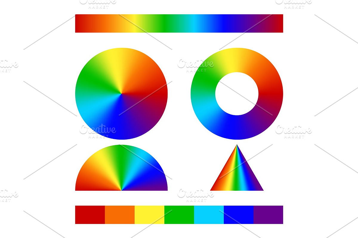 Multicolor conical gradient in Objects - product preview 8