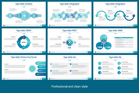 Annual Plan KeyNote in Keynote Templates - product preview 3
