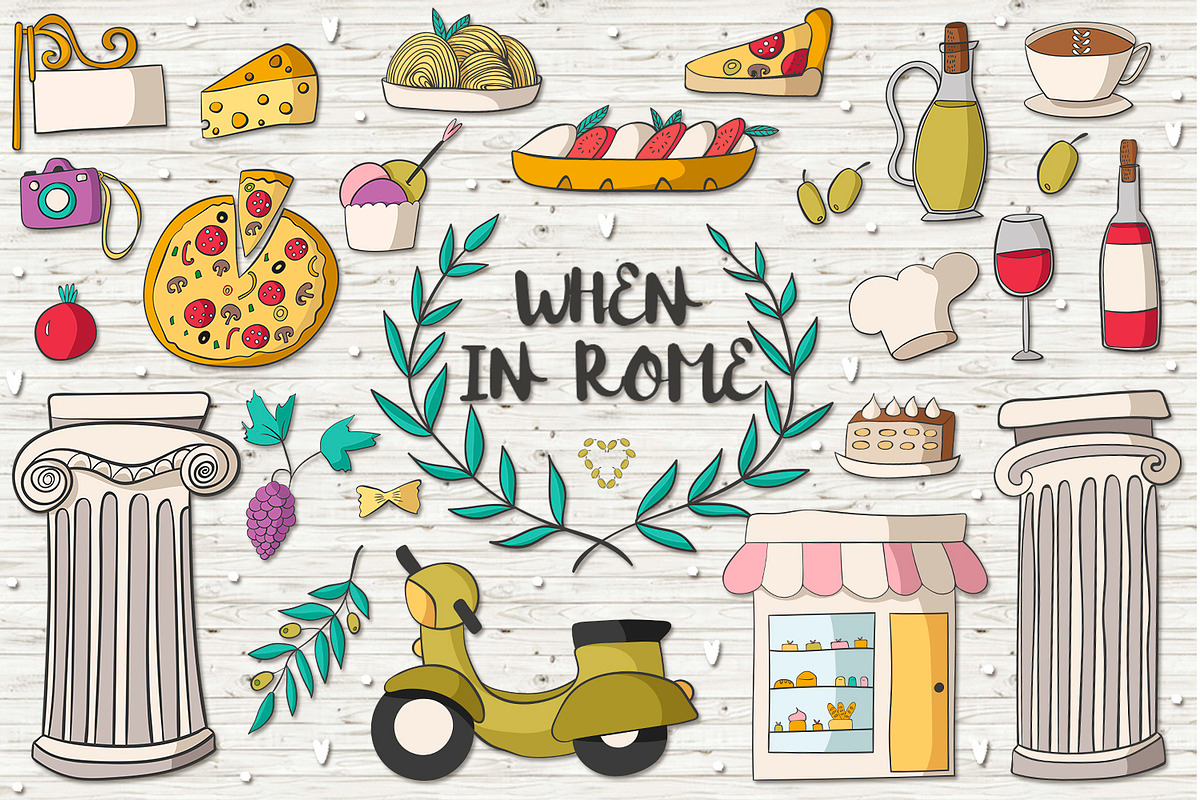 When In Rome in Illustrations - product preview 8