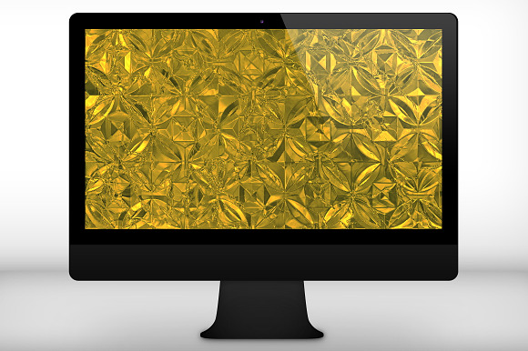 Golden Foil Seamless Patterns (v 1) in Patterns - product preview 2