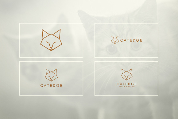 17 Geometric Animal Icons and Logos  in Logo Templates - product preview 11
