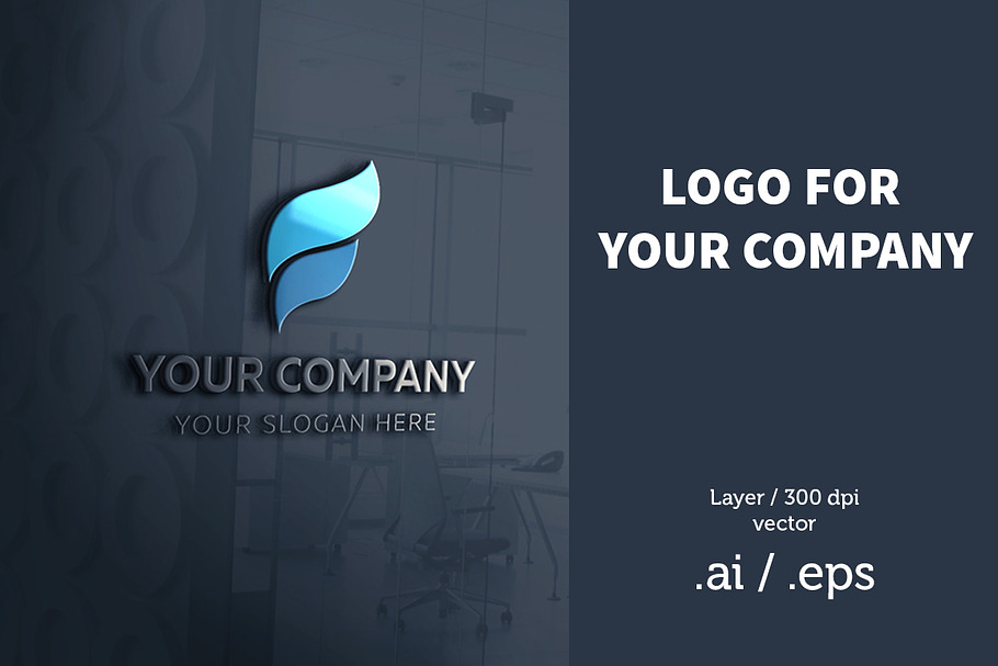 Compayn logo in Logo Templates - product preview 8