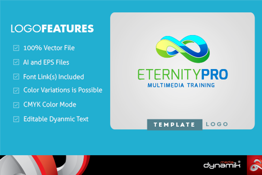 Eternity Pro - Logo Template in Logo Templates - product preview 8