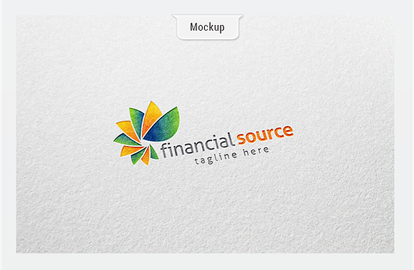 Financial Source - Logo Template in Logo Templates - product preview 3