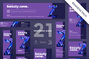 Banners Pack | Beauty Zone