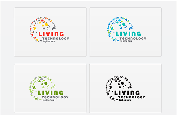 Living Technology - Logo Template in Logo Templates - product preview 1