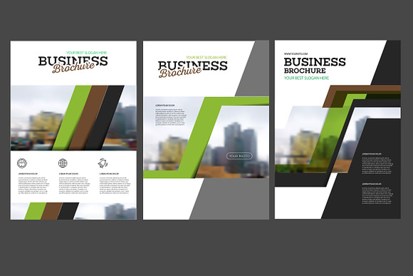 28 business brochure set in Brochure Templates - product preview 2