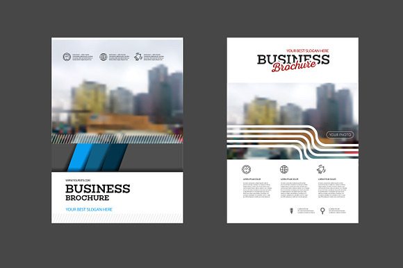 28 business brochure set in Brochure Templates - product preview 9