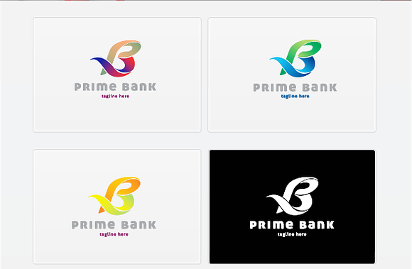 Prime Bank - Logo Template in Logo Templates - product preview 1