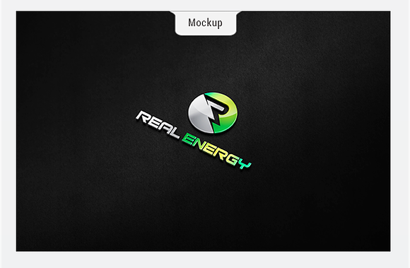 Real Energy - Logo Template in Logo Templates - product preview 2