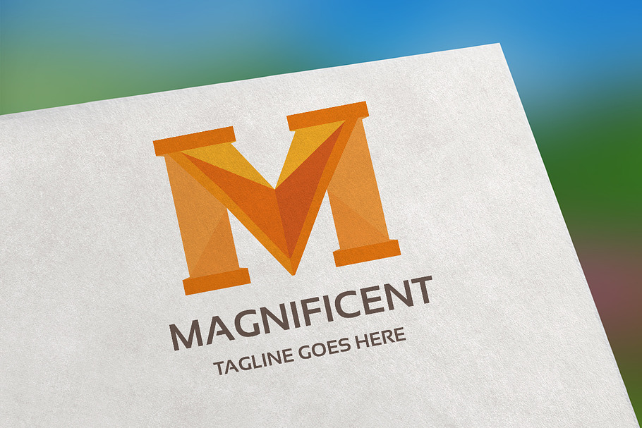 Magnificent (Letter M) Logo in Logo Templates - product preview 8