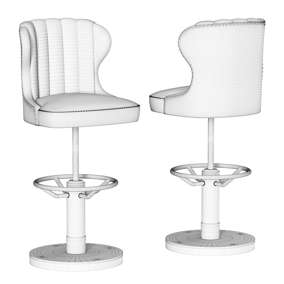 Bar stool Captains in Furniture - product preview 6