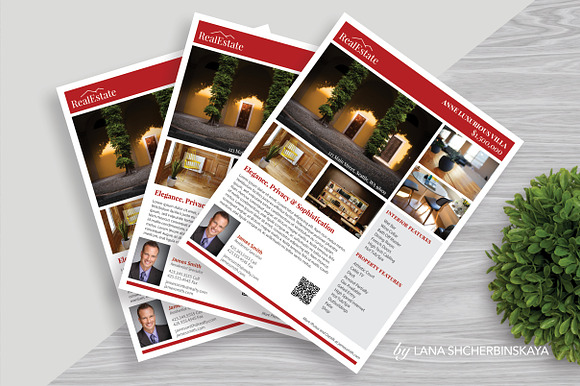 Real Estate Flyer Template No.3 in Flyer Templates - product preview 1