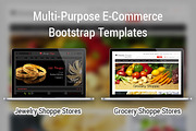 Grocery-Jewelry E-Commerce Bootstrap