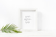 Tropical Styled Stock Frame Mockup
