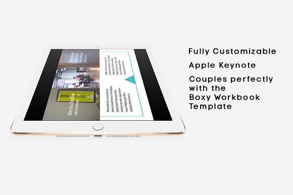 Boxy Keynote Presentation Slides in Keynote Templates - product preview 2