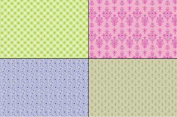 Seamless Paisley Patterns in Patterns - product preview 1
