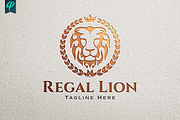 Regal Lion Logo Template