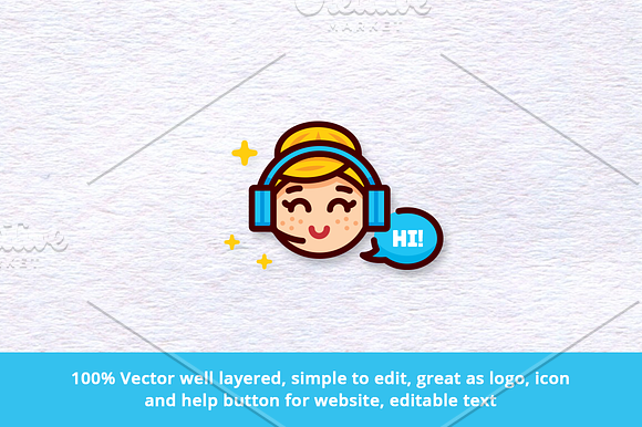 Lil Helper - little helper logo in Logo Templates - product preview 1