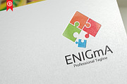 Enigma / Puzzle - Logo Template