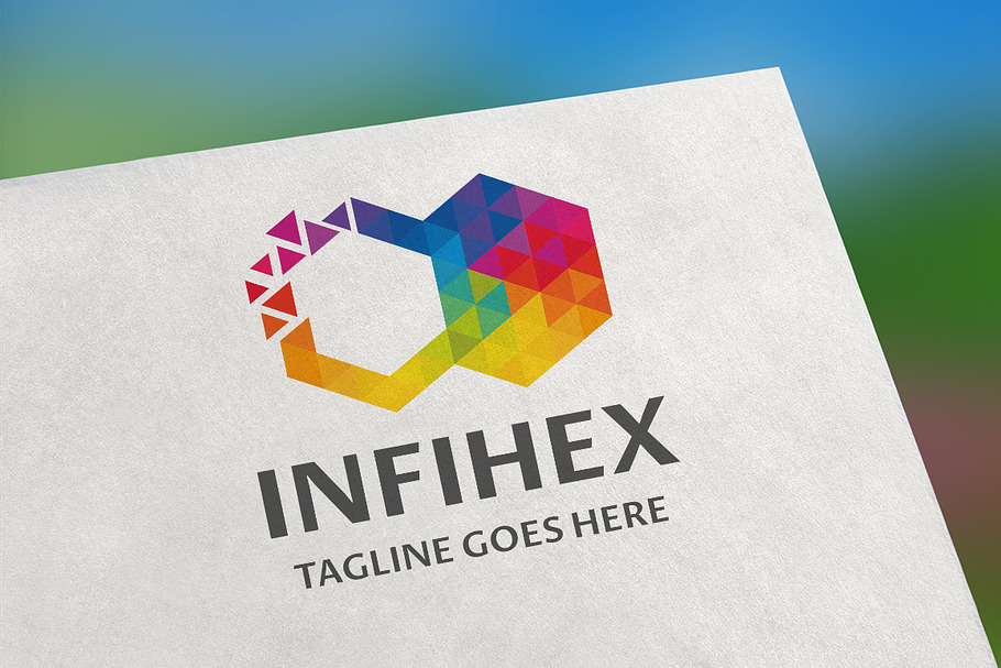 Infihex Logo in Logo Templates - product preview 8