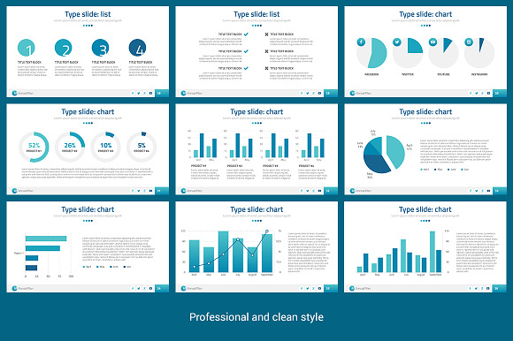 Annual Plan PowerPoint in Templates - product preview 6