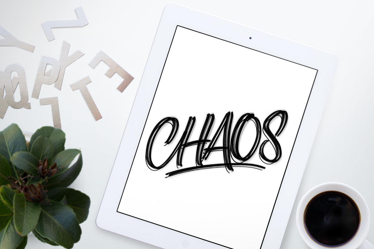 Chaos in Photoshop Brushes - product preview 8