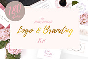 Pretty Premade Branding & Logo Kit