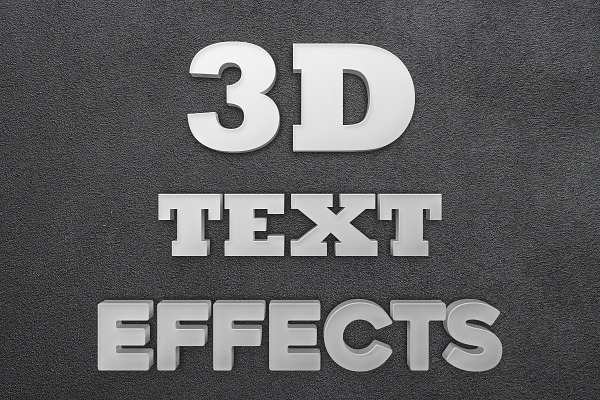 Super Easy 3D Text Creator | Creative Product Mockups ~ Creative Market