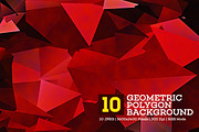 10 Polygon Background V.4