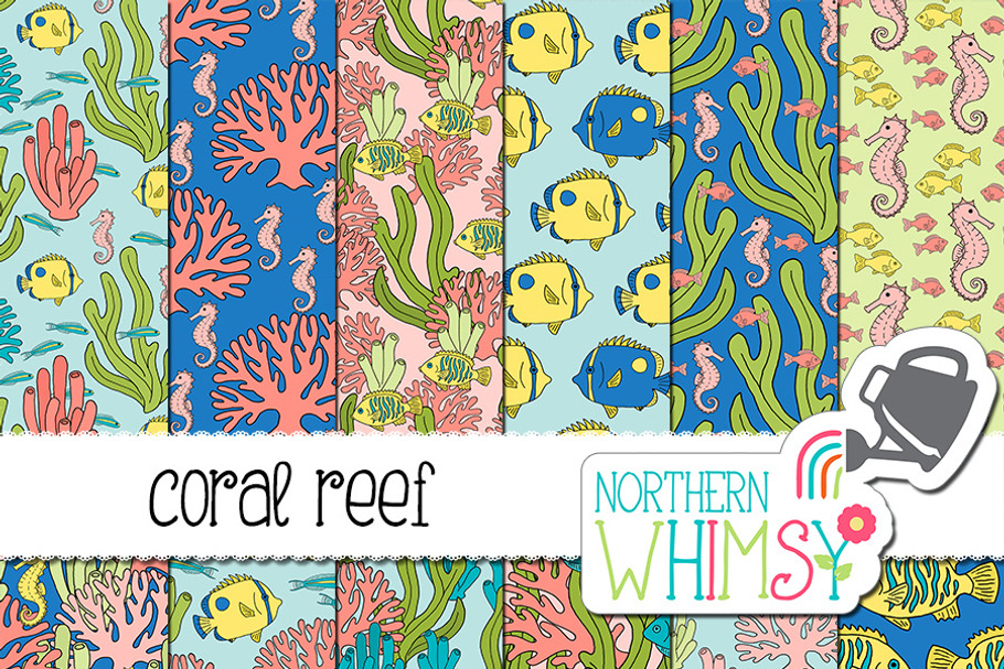 Coral Reef Ocean Patterns
