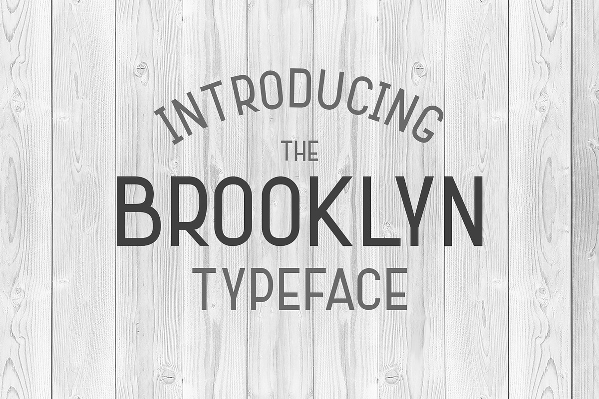 Brooklyn Typeface in Sans-Serif Fonts - product preview 8