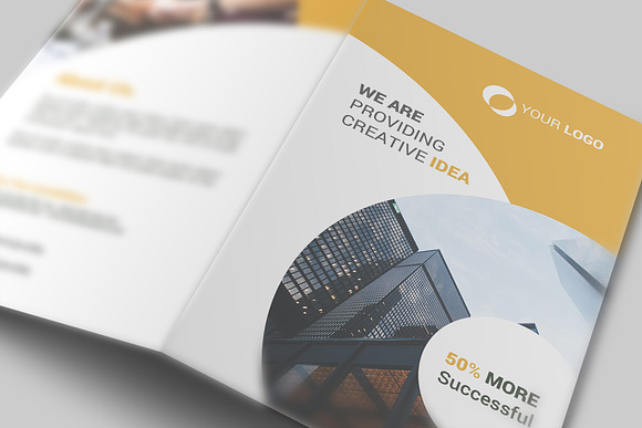 Business Bi Fold Brochure in Brochure Templates - product preview 2
