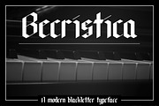 Becristica Blackletter Font
