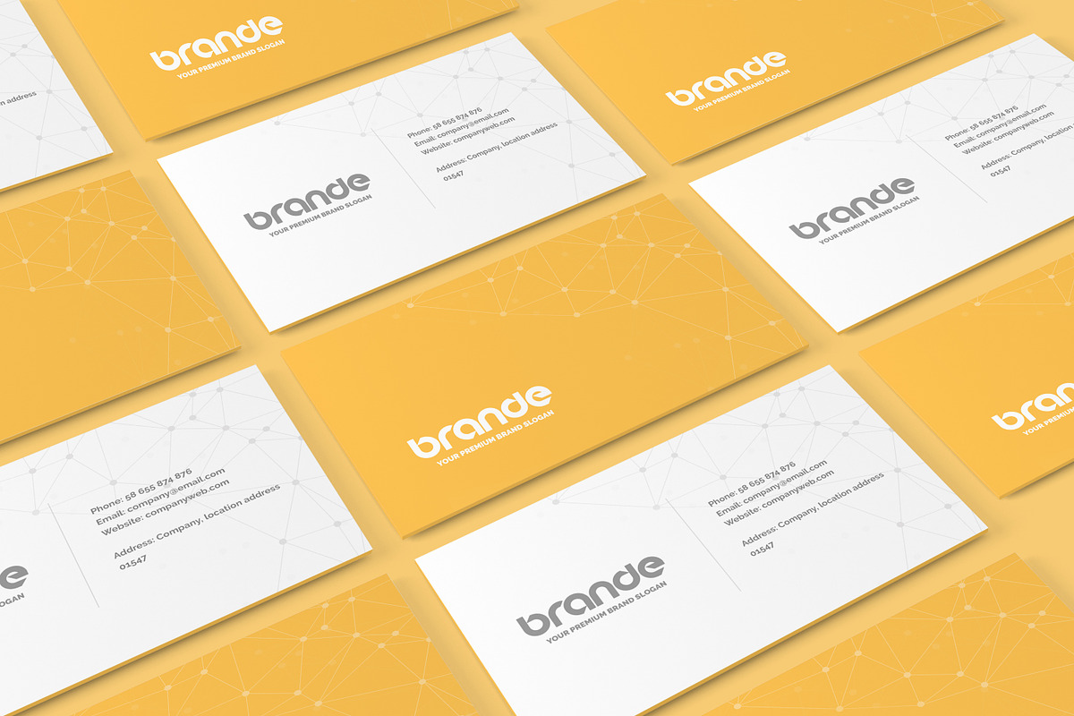 Business Card Mockup in Print Mockups - product preview 8