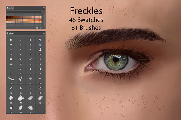 Freckles Swatches