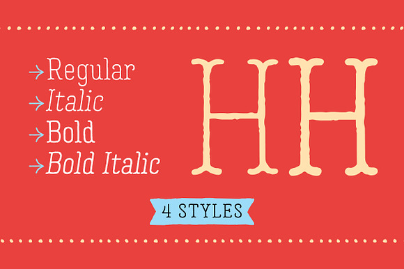 Garlic Salt Font Family in Serif Fonts - product preview 5