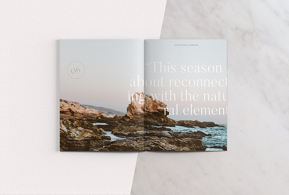 Arrosø Fashion/Lifestyle Lookbook in Brochure Templates - product preview 4