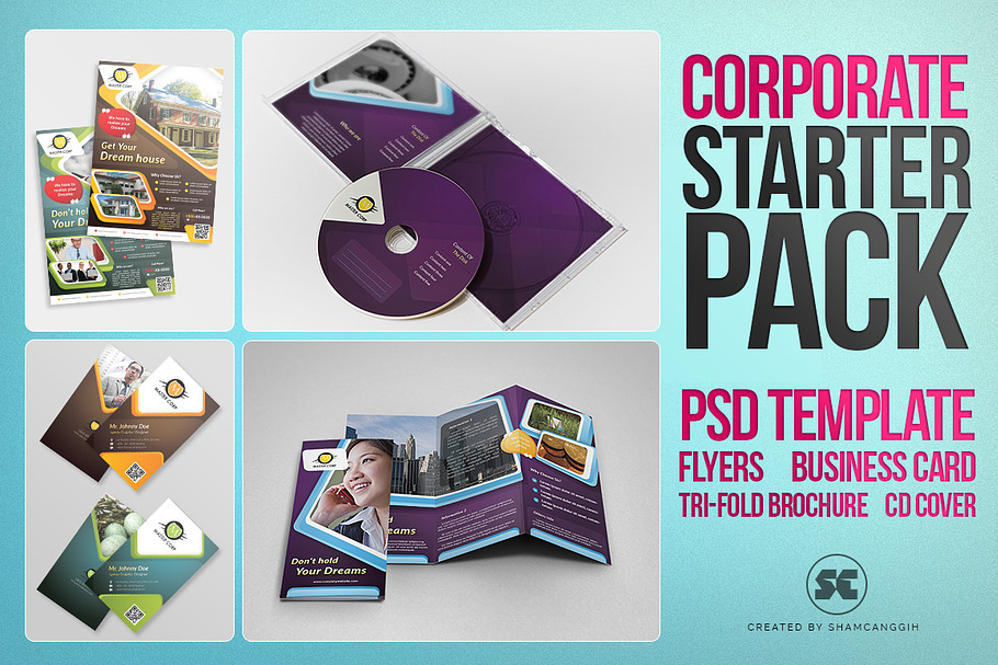 Corporate Starter Pack Psd Template