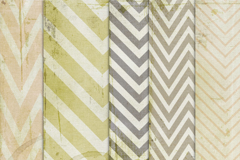 Color Crush 22 {stained chevrons} in Patterns - product preview 8