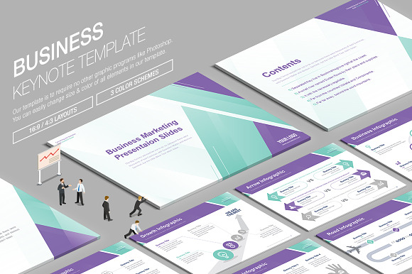 Business Keynote Template vol.18 in Keynote Templates - product preview 1