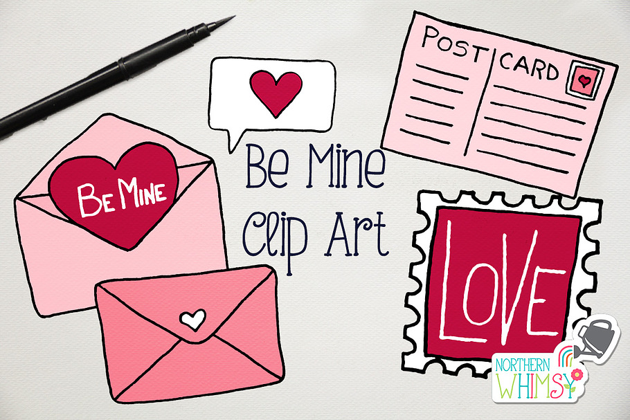 Valentine's Clip Art in Patterns - product preview 8