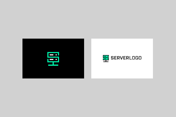Server & Hosting Logo Template in Logo Templates - product preview 7