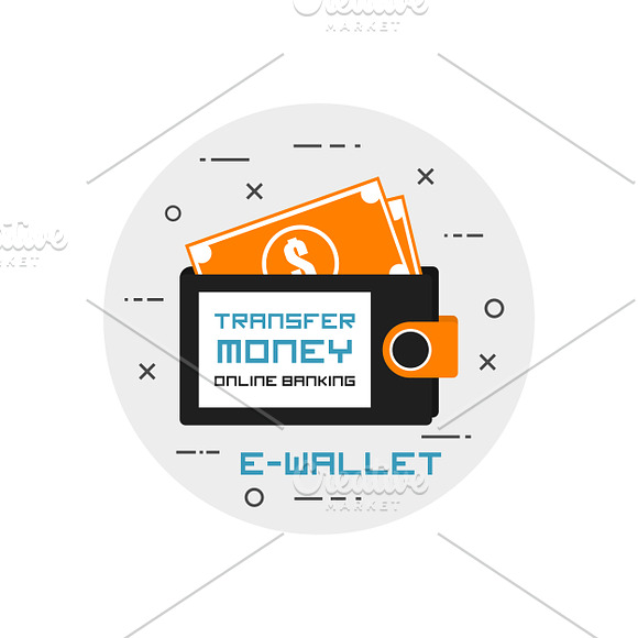 E-wallet in Graphics - product preview 1