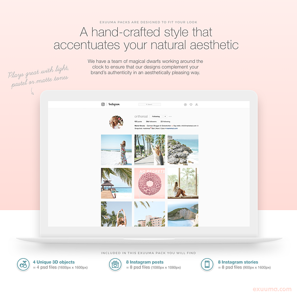 Instagram Pack | BERRY DOLL in Instagram Templates - product preview 4