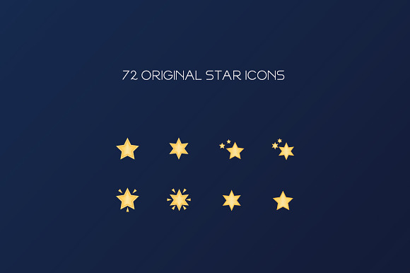 Star icons in Graphics - product preview 1